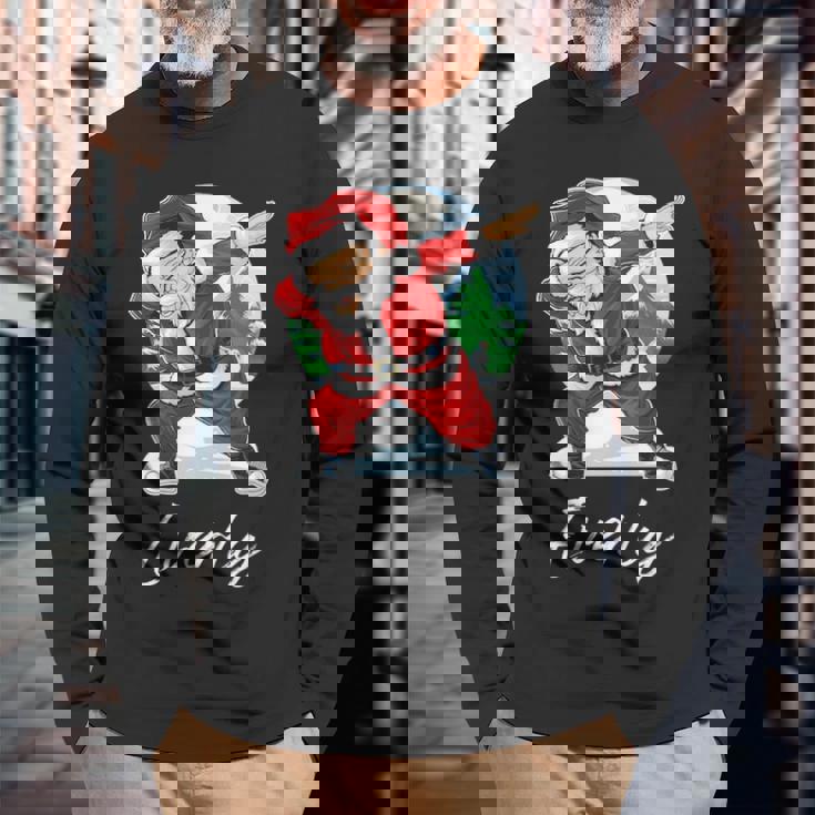 Everly Name Santa Everly Long Sleeve T-Shirt Gifts for Old Men