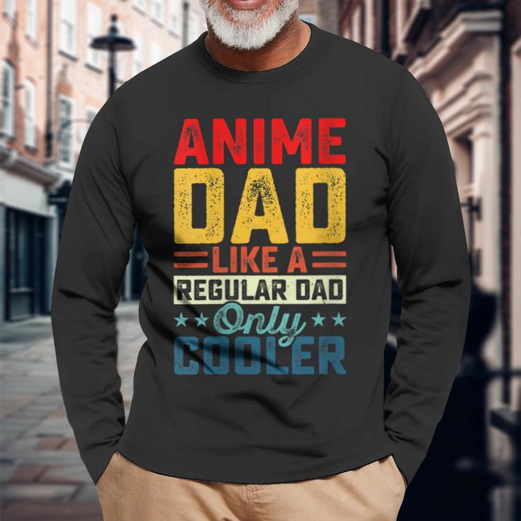 Father’S Day Anime Dad Daddy Father Papa Graphic From Son Long Sleeve T-Shirt T-Shirt Gifts for Old Men