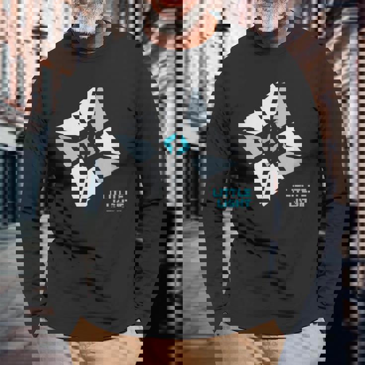 Ghost Little Light Guardian Gamer Long Sleeve T-Shirt Gifts for Old Men