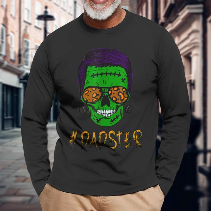 Halloween Dadster Dad Father Costume Long Sleeve T-Shirt T-Shirt Gifts for Old Men