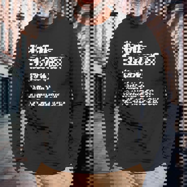 Hematologist Definition Doctor Hematology Long Sleeve T-Shirt Gifts for Old Men