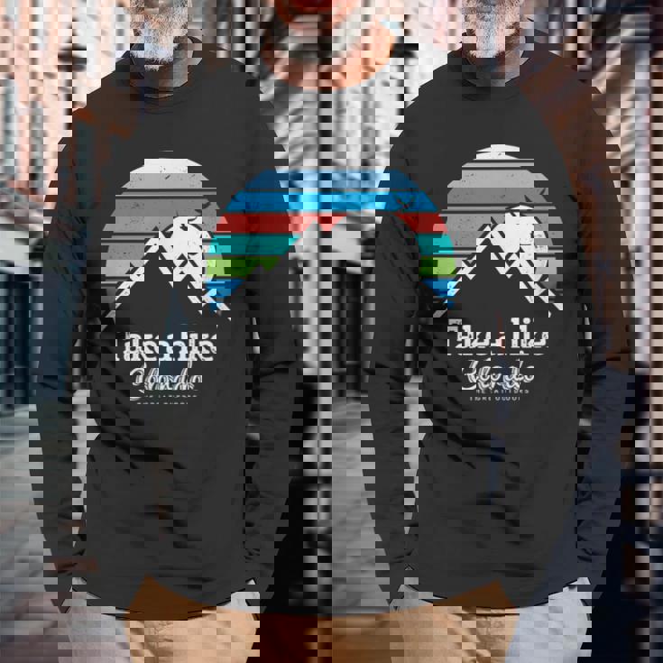 Take A Hike Colorado Hiking Colorado Long Sleeve T-Shirt Gifts for Old Men Take A Hike Colorado Hiking Colorado Long Sleeve T-Shirt Gifts for Old Men