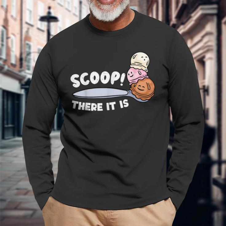 Ice Cream Ice Cream Lover Ice Cream Long Sleeve T-Shirt T-Shirt Gifts for Old Men