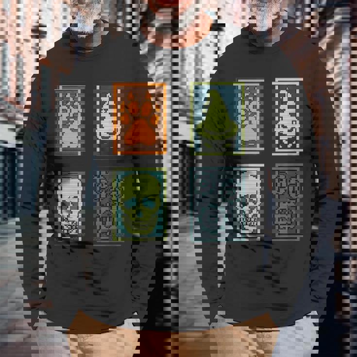 Inscryption Psychological Horror Card Categories Spooky Game Spooky Long Sleeve T-Shirt Gifts for Old Men