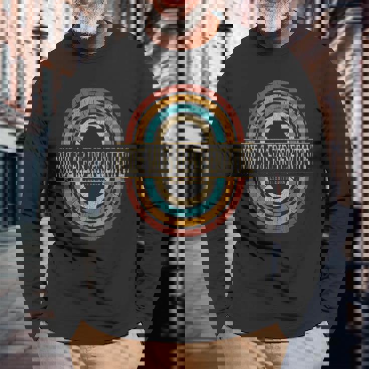 Inside Sales Representative Vintage Retro Long Sleeve T-Shirt Gifts for Old Men