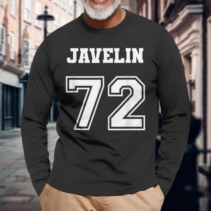 Jersey Style Javelin 72 1972 Old School Muscle Car Long Sleeve T-Shirt T-Shirt Gifts for Old Men