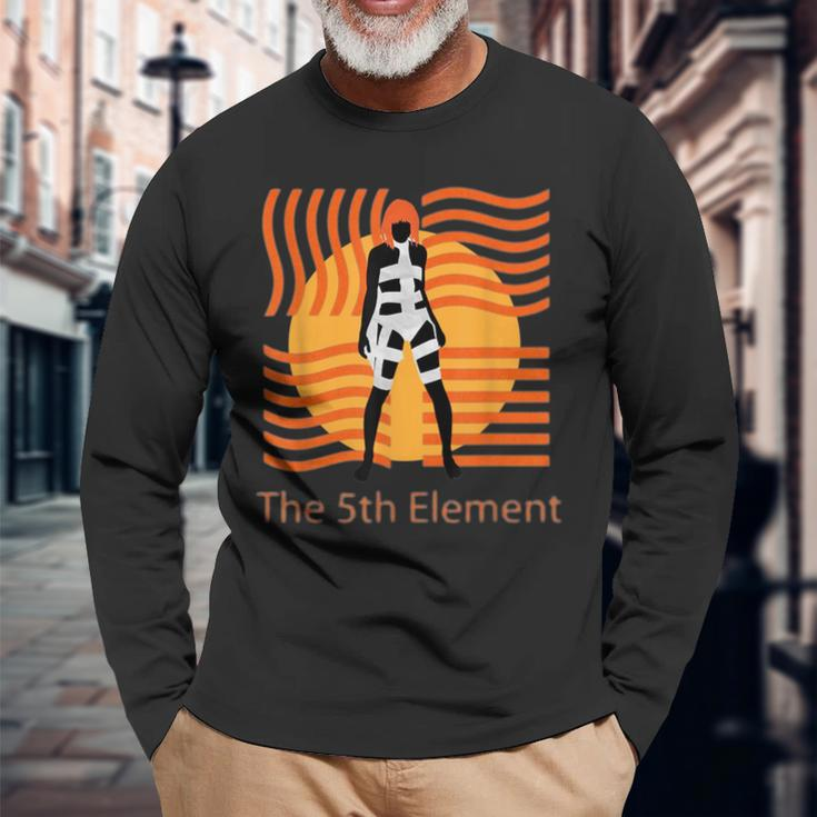 Leeloo Multipass 5Th Element Long Sleeve T-Shirt Gifts for Old Men