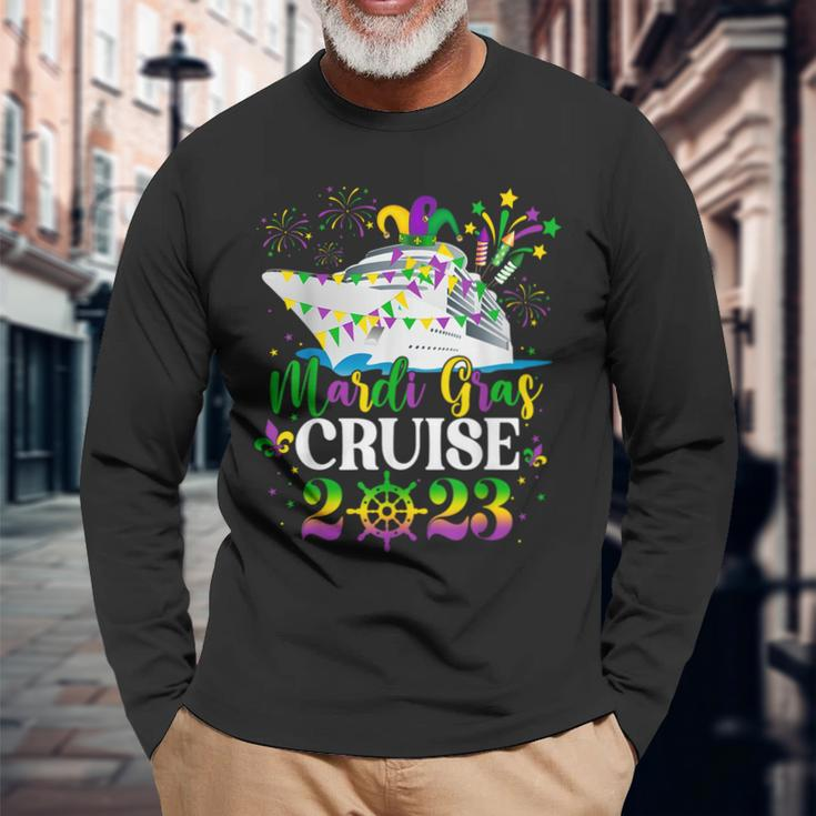 Mardi Gras Cruise 2023 Mexican Carnival Parade Long Sleeve Gifts for Old Men