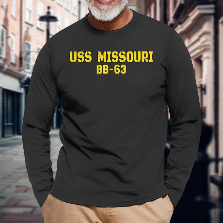 Missouri Veterans Day Memorial Day Father Grandpa Dad Son Long Sleeve T-Shirt T-Shirt Gifts for Old Men