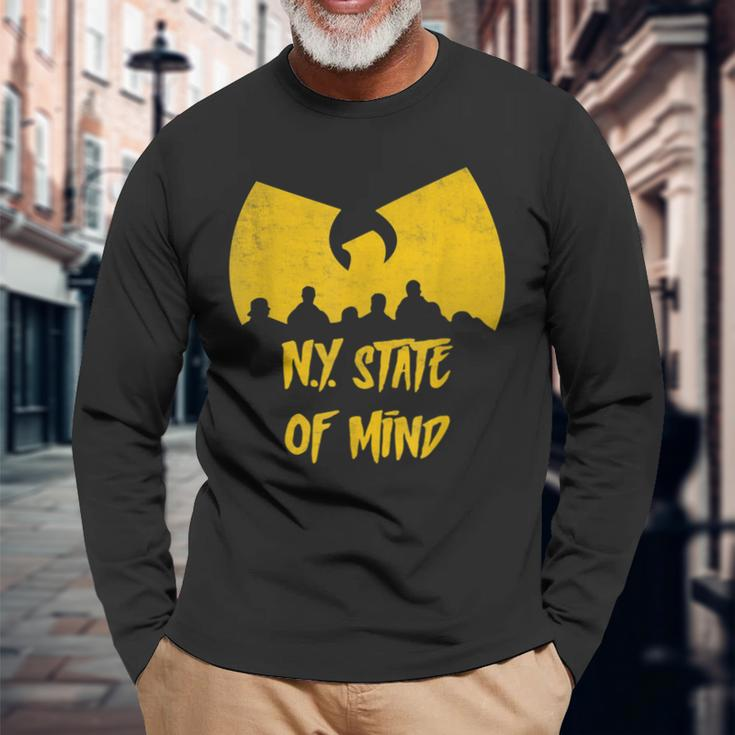 New York Ny Vintage State Of Mind Long Sleeve T-Shirt Gifts for Old Men