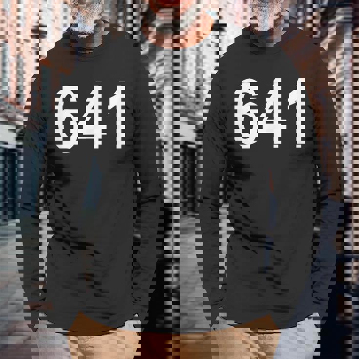 Often Imitated Never Duplicated Area Code 641 Long Sleeve T-Shirt Gifts for Old Men