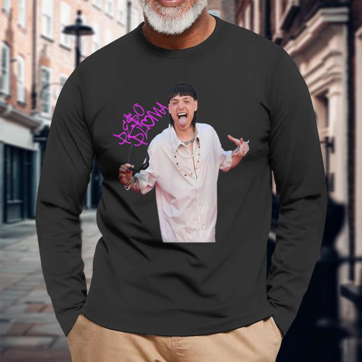 Pe$O Pluma Regional Mexican Music Long Sleeve T-Shirt Gifts for Old Men