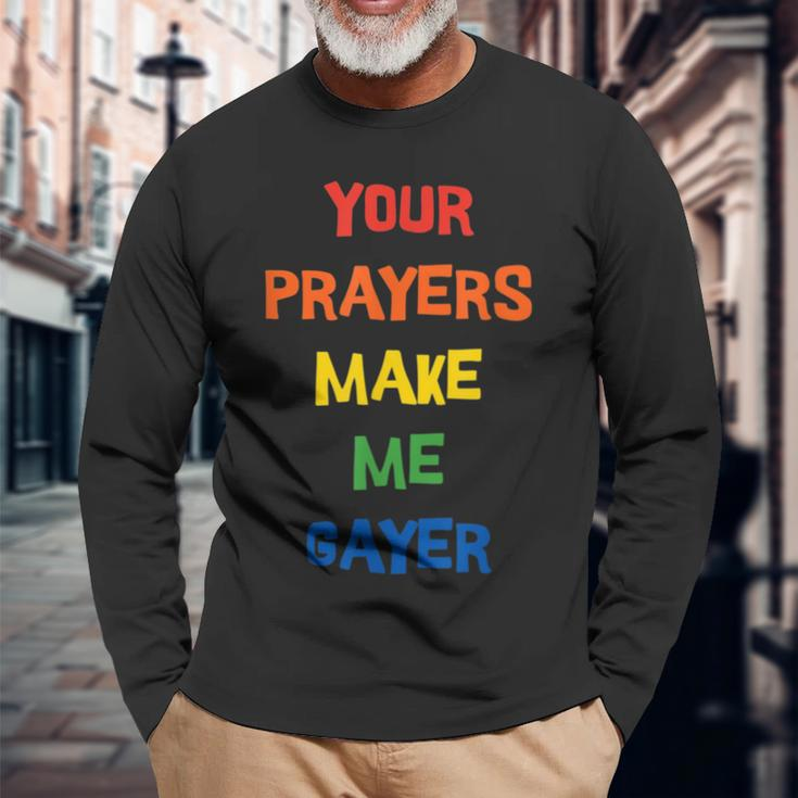 Pride Gay Lesbian Lgbtq Religious Faith Long Sleeve T-Shirt T-Shirt Gifts for Old Men