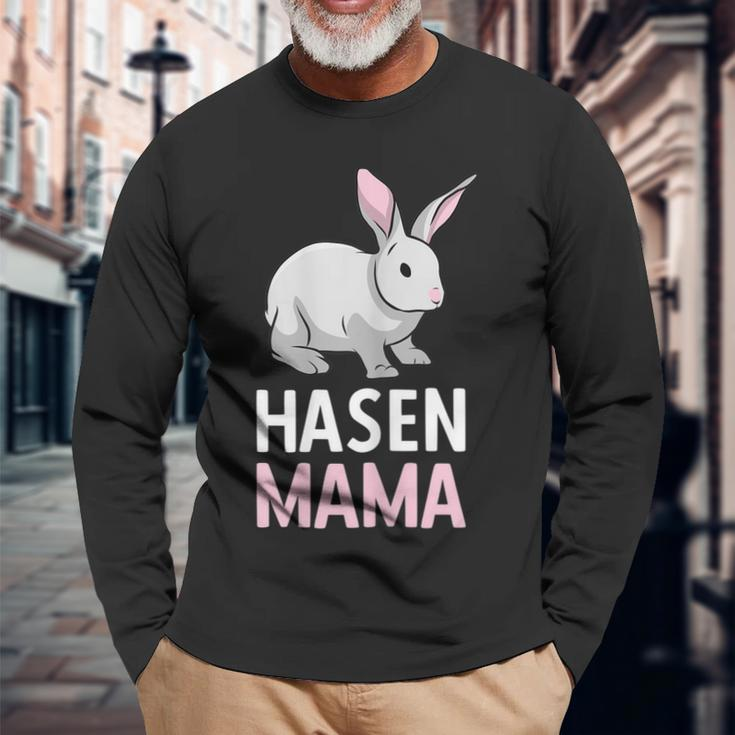 Rabbit Mum Rabbit Mother Pet Long Ear Long Sleeve T-Shirt T-Shirt Gifts for Old Men