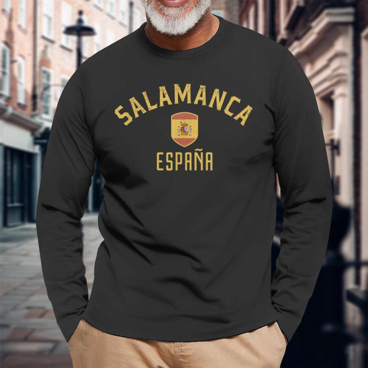 Salamanca Espana Salamanca Spain Long Sleeve T-Shirt Gifts for Old Men