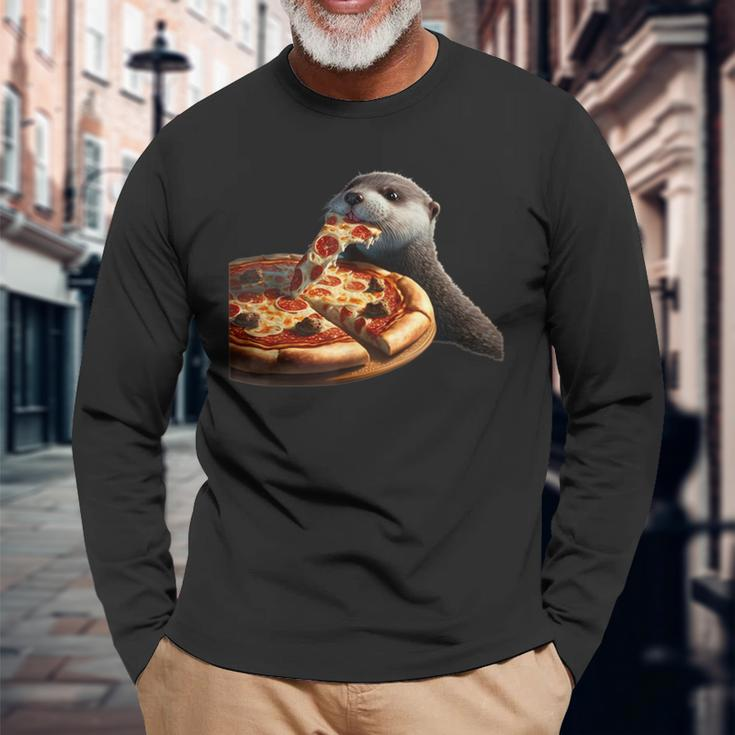 Sea Otter Lover Long Sleeve T-Shirt Gifts for Old Men