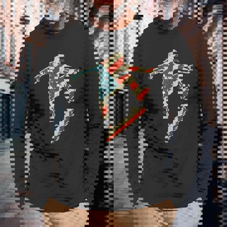 Skateboard Skating Usa American Flag Skater Skateboarding Skateboarding Long Sleeve T-Shirt T-Shirt Gifts for Old Men Skateboard Skating Usa American Flag Skater Skateboarding Skateboarding Long Sleeve T-Shirt T-Shirt Gifts for Old Men