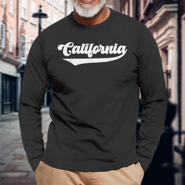 State Of California Long Sleeve T-Shirt Gifts for Old Men