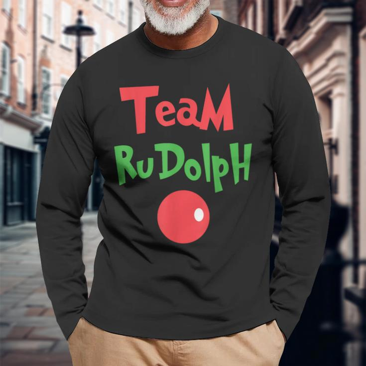 Team Rudolph Rudolph The Red Nose Reindeer Long Sleeve T-Shirt Gifts for Old Men