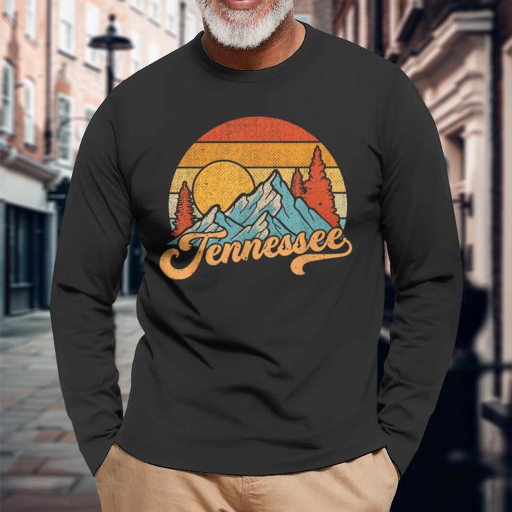 Tennessee Retro Visiting Tennessee Tennessee Tourist Long Sleeve Gifts for Old Men