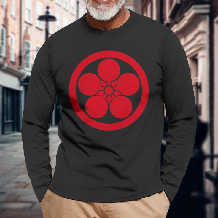 Tenrikyo Emblem Tenriism Japanese Religious Symbol Long Sleeve T-Shirt Gifts for Old Men