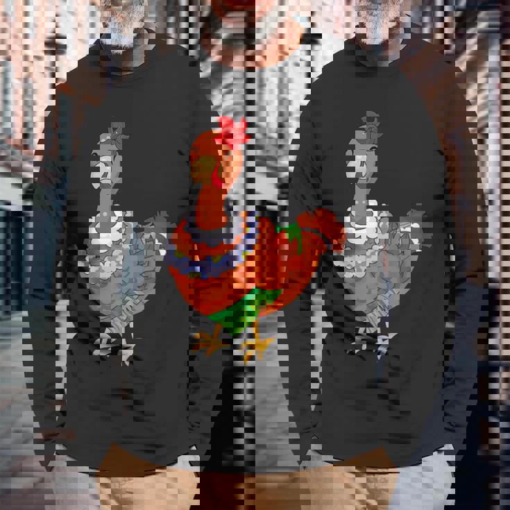 Thanksgiving Turkey Hawaii Thanksgiving Turkey Cruise Long Sleeve T-Shirt T-Shirt Gifts for Old Men