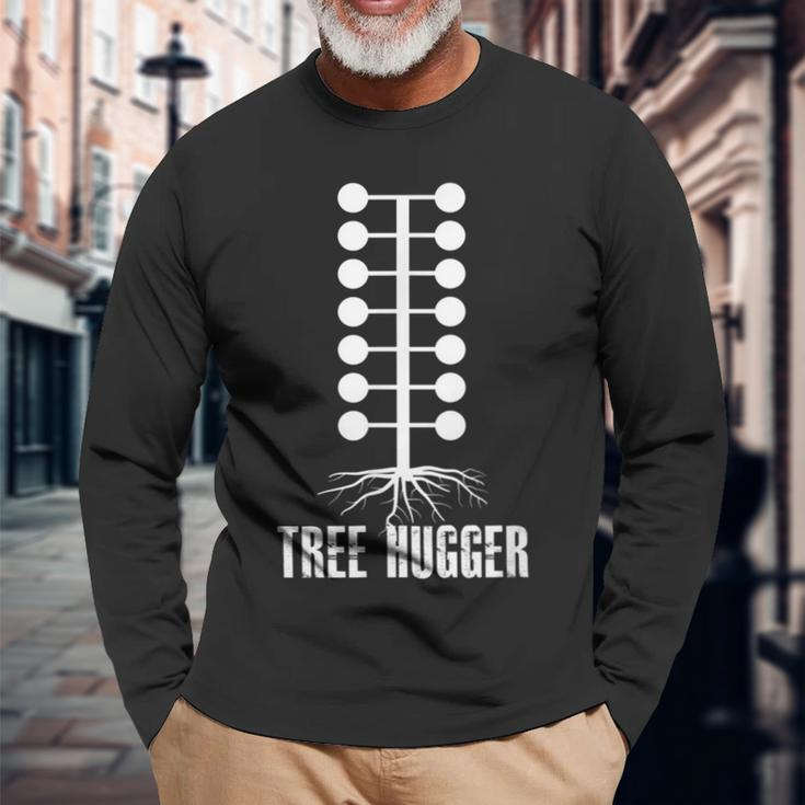 Tree Hugger Car Racing Race Car Drag Racer Racing Long Sleeve T-Shirt T-Shirt Gifts for Old Men