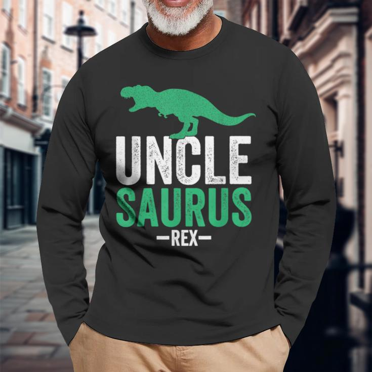 Unclesaurus Rex Uncle For Uncle Long Sleeve T-Shirt T-Shirt Gifts for Old Men
