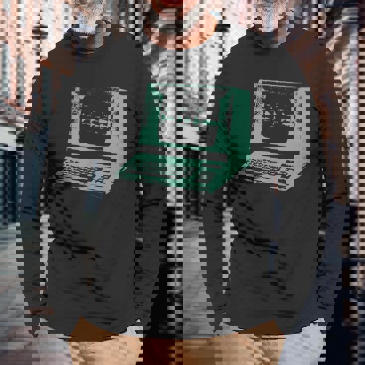 Vintage Daw Retro Acid Rave Synth Nerd 80S 80S Vintage Long Sleeve T-Shirt Gifts for Old Men