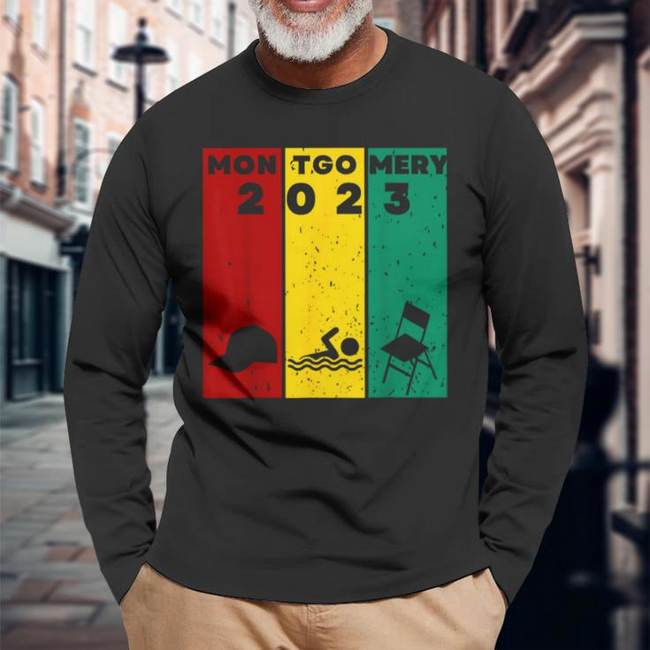 Vintage Montgomery 2023 Alabama Brawl Chair Hat Swim Long Sleeve T-Shirt Gifts for Old Men