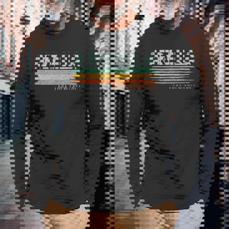 Vintage Stripes Arvilla Nd Long Sleeve T-Shirt Gifts for Old Men