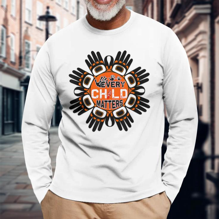 Every Child In Matters Orange Day Kindness Equality Unity Long Sleeve Gifts for Old Men