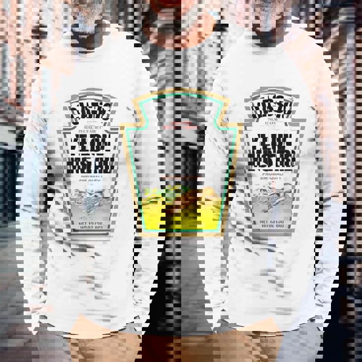 Ketchup Mustard Easy Halloween Couples Costume Condiment Long Sleeve T-Shirt Gifts for Old Men