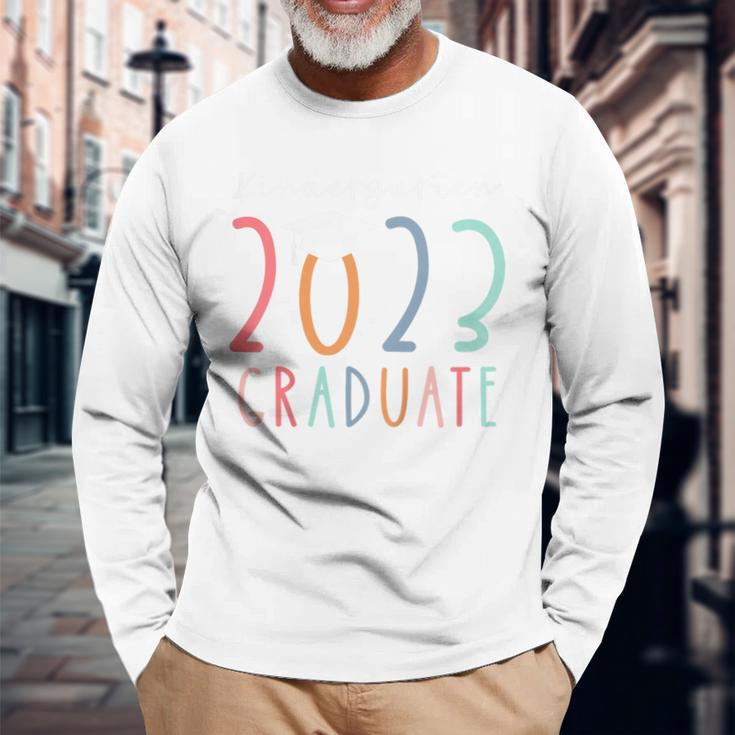 Kindergarten 2023 Graduate For Girls Long Sleeve T-Shirt T-Shirt Gifts for Old Men