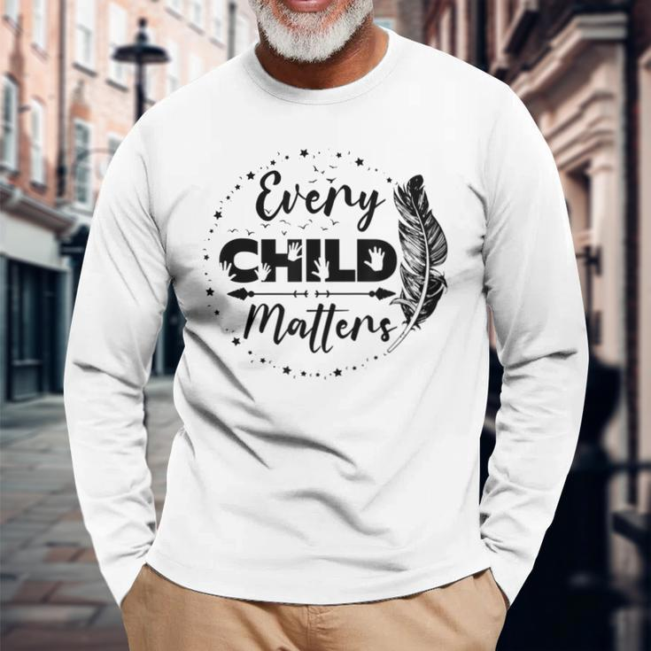 Orange Day Every Child Kindness Matter 2022 Anti Bully Long Sleeve Gifts for Old Men
