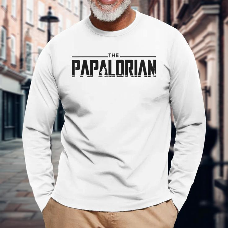 The Papalorian I Love My Daddy The Dad I Love Dilfs Rad Dad Long Sleeve T-Shirt T-Shirt Gifts for Old Men
