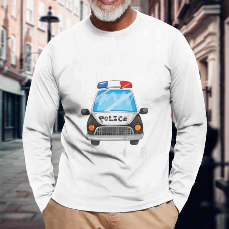 Police Officer This Boy Loves Police Cars Toddler Long Sleeve T-Shirt Gifts for Old Men