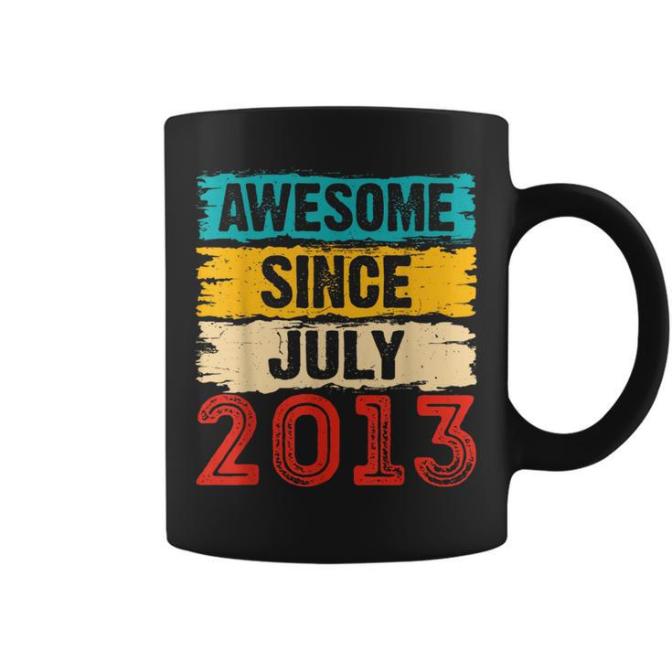 10 Year Old Awesome Since July 2013 10Th Birthday Gifts  Coffee Mug