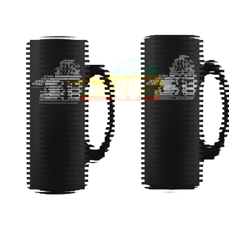 10 Year Old Legendary Retro Vintage Awesome Birthday 2011 Coffee Mug