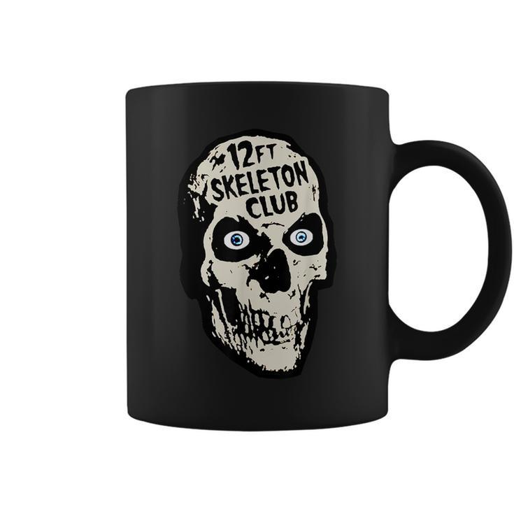 12Ft Skeleton Club Skull Halloween Spooky Coffee Mug