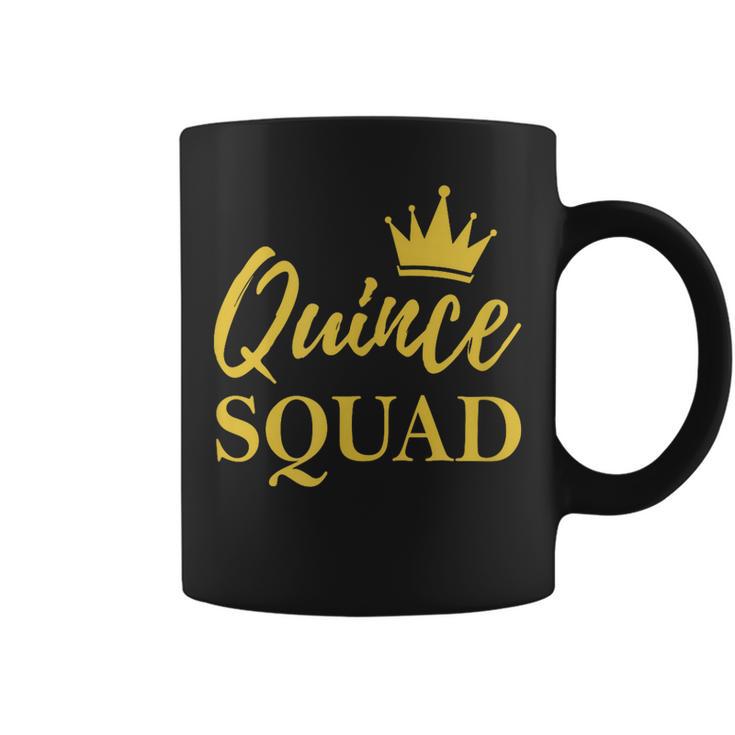 15 Year Old Quince Squad Quinceanera Latin Style Coffee Mug