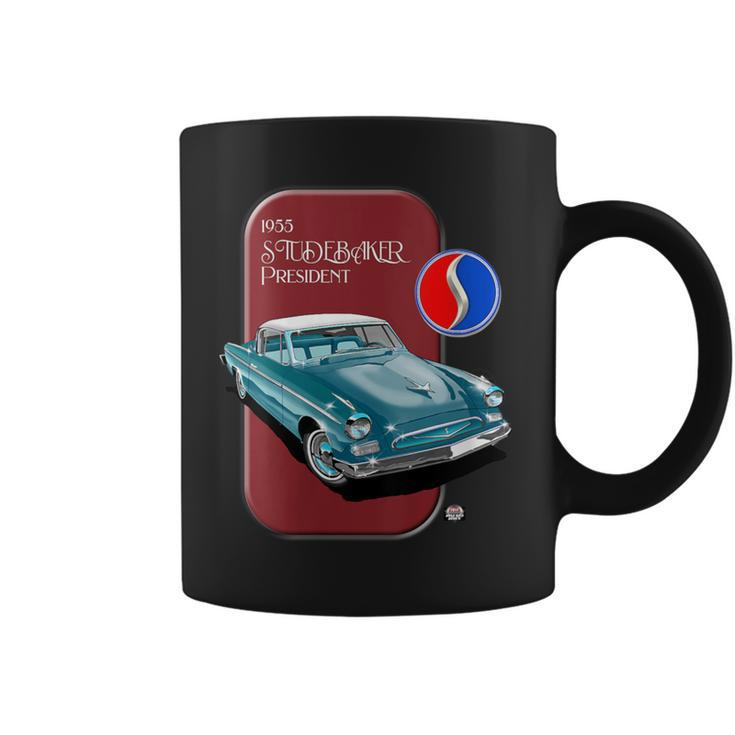 1955 Studebaker President Classic Car Graphic Coffee Mug