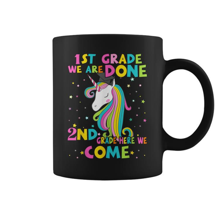 1St Grade Graduation Magical Unicorn 2Nd Grade Here We Come  Coffee Mug