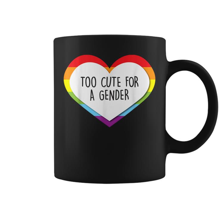 Too Cute For A Gender Coffee Mug
