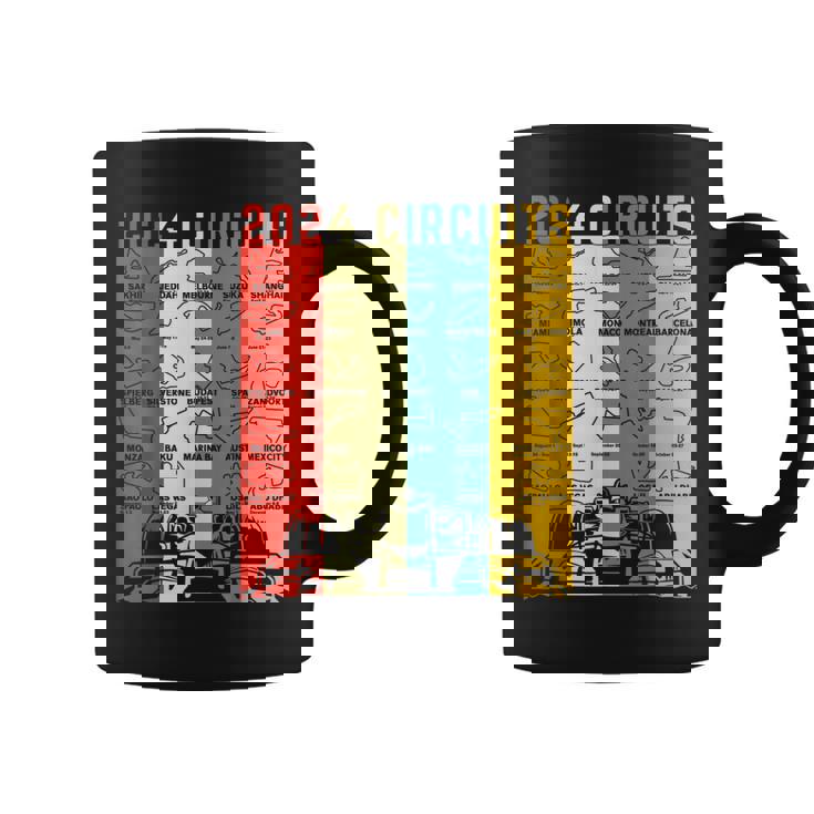 2024 Schedule Formula Racing Formula Car Retro Vintage Men's Tshirt