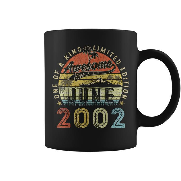 21 Year Old Awesome Since June 2002 21Th Birthday  Coffee Mug
