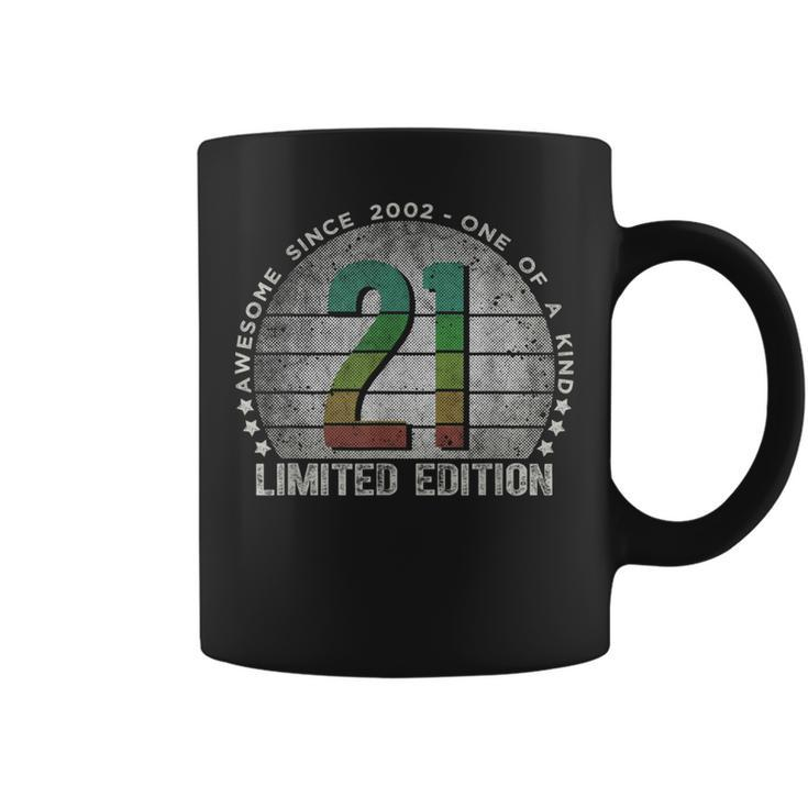 21St Birthday 21 Year Old Vintage 2002 Limited Edition Coffee Mug