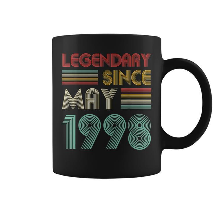 21St Birthday Gift Legendary Since May 1998 Coffee Mug