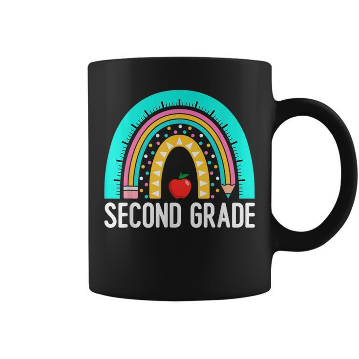 2Nd Grade Rainbow Teacher Team Second Grade Squad Girls Boys  Coffee Mug