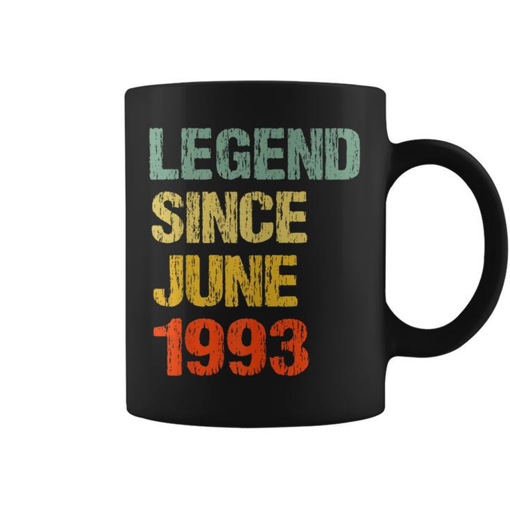 30 Year Old 30Th Birthday Gifts Legend Since June 1993  Coffee Mug